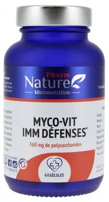 Pharm Nature Myco-Vit Imm Défenses 60 Capsules