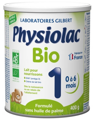 Physiolac Bio 1 From 0 To 6 Months 400G