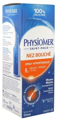 Physiomer Hypertonique Blocked Nose 135Ml