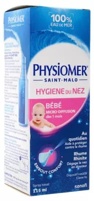 Physiomer Nasal Hygiene Baby Micro-Diffusion 115Ml