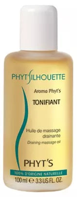 Phyt'S Invigorating Draining Organic Massage Oil 100Ml