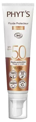 Phyt'S Phyt'Solaire Protective Fluid Spf50 Organic 100Ml