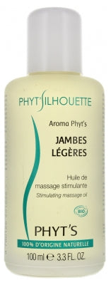 Phyt'S Phyt'Silhouette Aroma Phyt'S Light Legs Organic Stimulating Massage Oil 100Ml