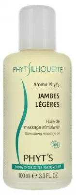 Phyt'S Phyt'Silhouette Aroma Phyt'S Light Legs Organic Stimulating Massage Oil 100Ml