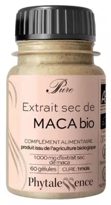 Phytalessence Pure Maca Bio 60 Capsules