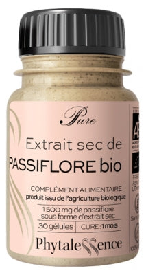 Phytalessence Pure Passionflower Organic 30 Capsules