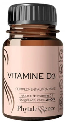 Phytalessence Vitamin D3 60 Capsules