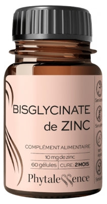 Phytalessence Zinc Bisglycinate 60 Capsules