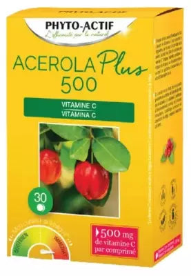 Phyto-Actif Acerola Plus 500 30 Tablets