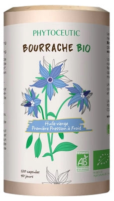 Phytoceutic Borage Organic 120 Capsules