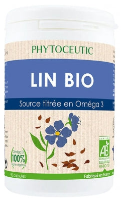 Phytoceutic Organic Flax 90 Capsules