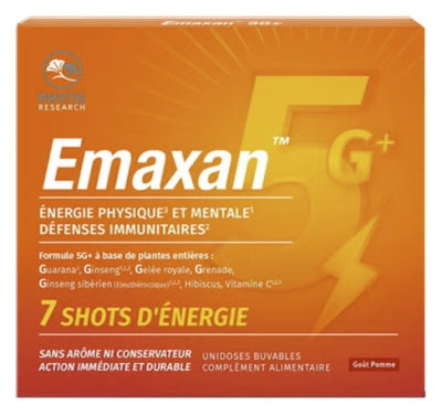 Phytoresearch Emaxan Energy Shots 7 Single-Dose