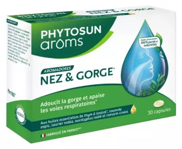 Phytosun Arôms Aromadoses Nose And Throat 30 Gel-Caps