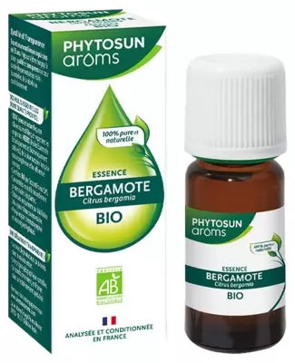 Phytosun Arôms Bergamot Essence (Citrus Bergamia) Organic 10Ml