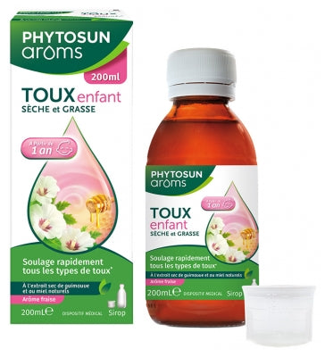 Phytosun Arôms Child Syrup Dry And Greasy Cough 120Ml