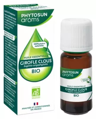 Phytosun Arôms Essential Oil Clove (Eugenia Caryophyllata) Organic 10Ml