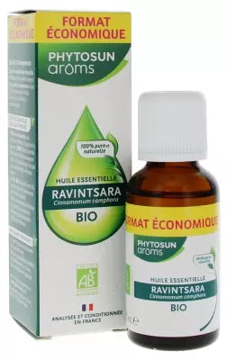 Phytosun Arôms Essential Oil Ravintsara (Cinnamomum Camphora) Organic 30Ml