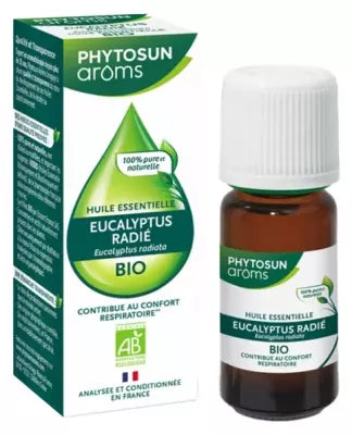 Phytosun Arôms Eucalyptus Radiata (Eucalyptus Radiata) Essential Oil Organic 10Ml