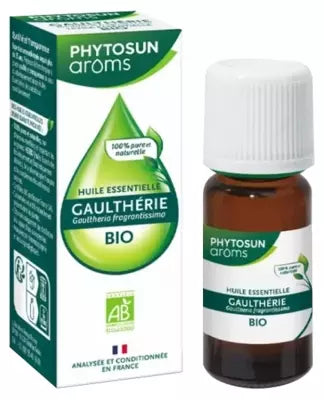 Phytosun Arôms Gaultheria Essential Oil (Gaultheria Fragrantissima) Organic 10Ml