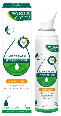 Phytosun Arôms Hypertonic Nasal Cleansing Blocked Nose Spray 100Ml