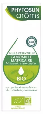 Phytosun Arôms Matricaria Chamomile (Matricaria Chamomilla) Organic 5Ml