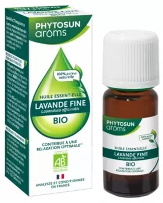 Phytosun Arôms Organic Essential Oil Fine Lavender (Lavandula Officinalis) 10Ml