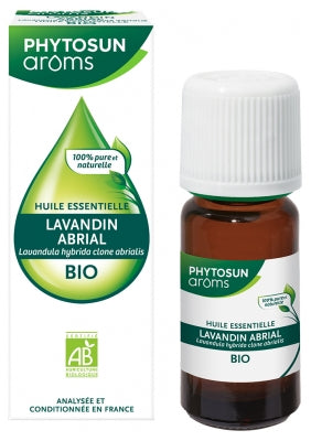 Phytosun Arôms Organic Essential Oil Abrial Lavandin (Lavandula Hybrida Clone Abrialis) 10 Ml