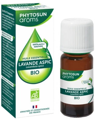 Phytosun Arôms Organic Essential Oil Aspic Lavender (Lavandula Spica) 10 Ml