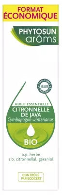 Phytosun Arôms Organic Essential Oil Java Lemongrass (Cymbopogon Winterianus) 30 Ml