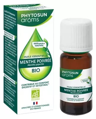 Phytosun Arôms Organic Essential Oil Peppermint (Mentha Piperita) 10Ml