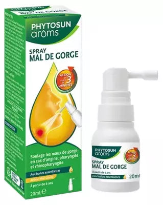 Phytosun Arôms Sore Throat 20Ml