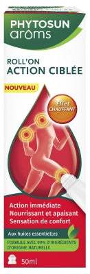 Phytosun Arôms Targeted Action Roll-On With Essential Oils Warming Effect 50 Ml