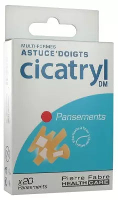 Pierre Fabre Health Care Cicatryl Finger Tip 20 Dressings