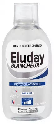 Pierre Fabre Oral Care Eluday Whiteness Daily Mouthwash 500Ml