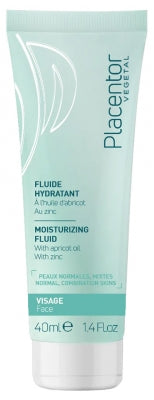 Placentor Végétal Moisturizing Fluid Normal To Combination Skins 40Ml