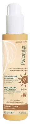 Placentor Végétal Moisturizing Sun Spray Spf50+ 150 Ml