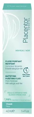 Placentor Végétal Purifying Mattifying Fluid 40 Ml