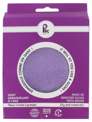 Plic Beauty Makeup Remover Glove With Water Oily And Mixed Skin