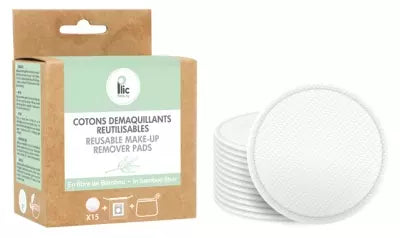 Plic Beauty Reusable Make-Up Remover Pads 15 Pads + Storage Kit + Wash Net Free