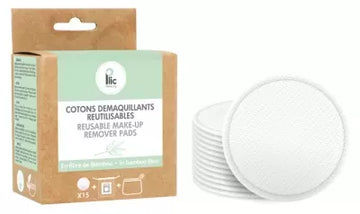 Plic Beauty Reusable Make-Up Remover Pads 15 Pads + Storage Kit + Wash Net Free