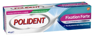 Polident Corega Strong Fixation Fixative Cream For Dental Appliances 40G
