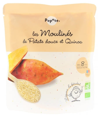 Popote Les Moulinés Sweet Potato And Quinoa From 8 Months Organic 180 G