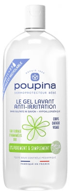 Poupina Anti-Irritation Cleansing Gel Refill 1L