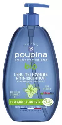 Poupina Organic Anti-Irritation Cleansing Water 485Ml