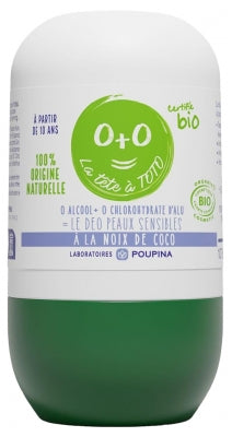 Poupina Organic Coconut Sensitive Skin Deodorant 50 Ml