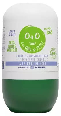 Poupina Organic Coconut Sensitive Skin Deodorant 50 Ml