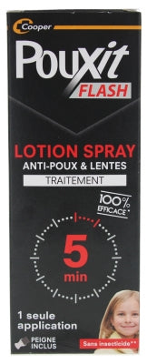 Pouxit Flash Anti-Lice And Nits Spray 150Ml