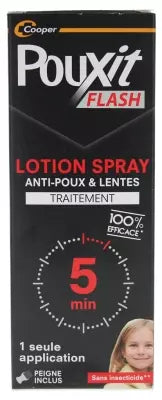 Pouxit Flash Anti-Lice And Nits Spray 150Ml