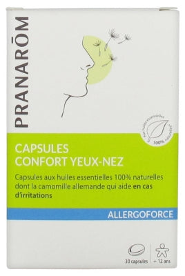 Pranarôm Allergoforce Eyes-Nose Comfort Capsules 30 Capsules