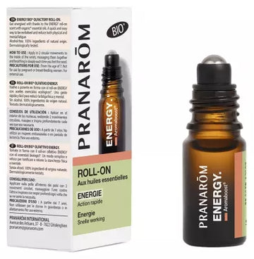 Pranarôm Aromaboost Energy - Energy Roll-On With Organic Essential Oils 5 Ml